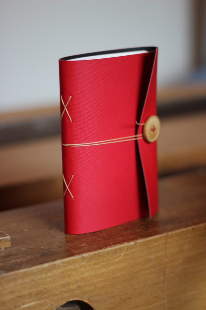 Carnet en simili-cuir